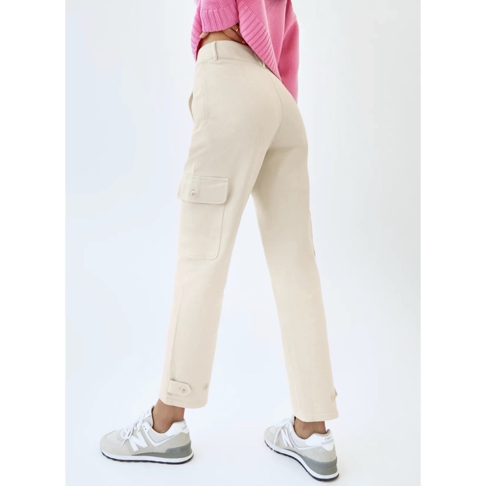Wilfred Free Aritzia Modern Cargo Pants Khaki High Waisted Women’s 4 - Picture 1 of 12